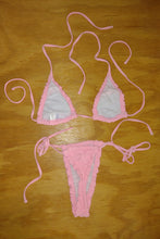 Load image into Gallery viewer, Ruched Minimal Thong Bikini